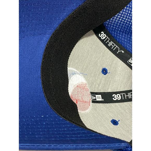 Pepsi Hat Cap Large / XL Mesh Back New Era 3930 Blue and White - Picture 3 of 8